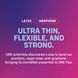Презервативи ONE Flex Graphene Condom 10 шт, подарункова упаковка тюб SX0787 фото 4