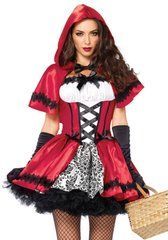 Костюм красной шапочки Leg Avenue Gothic Red Riding Hood XL SO9125 фото