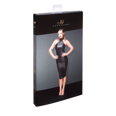 Сукня Noir Handmade F160 Powerwetlook pencil dress - XL SX0038 фото