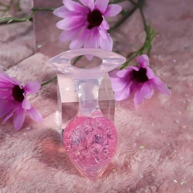 Анальная пробка Liebe Seele Heart-shaped Crystal Anal Plug - Pink Small SX4864 фото