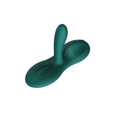 Sit-on-top смарт-вибратор Zalo &ndash; Flora Smart Vibrating Pad Turquoise Green, 9 моторов SX0715 фото
