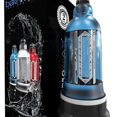 Гідропомпа Bathmate Hydromax 7 WideBoy Blue (X30) для члена довжиною від 12,5 до 18 см, діаметр до 5 SO1959 фото