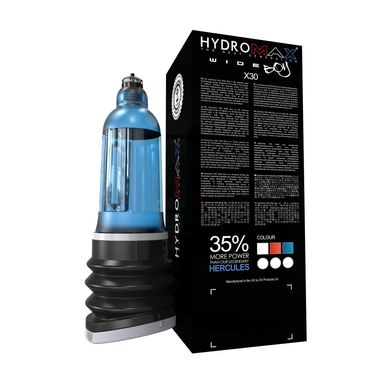 Гидропомпа Bathmate Hydromax 7 WideBoy Blue (X30) для члена длиной от 12,5 до 18см, диаметр до 5,5см SO1959 фото