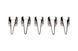 Набор колец с когтями Master Series Five-Piece Sensation Claw Rings - Silver SX1191 фото 3