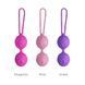 Вагинальные шарики Adrien Lastic Geisha Lastic Balls Mini Magenta (S), диаметр 3,4см, вес 85гр AD40511 фото 3