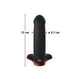 Фаллоимитатор Fun Factory AMOR, черный, длина 14,6 см, диаметр 3,7 см, изогнутый SX0982 фото