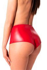 Шорти Noir Handmade F356 Red powerwetlook shorts - 3XL SX2127 фото