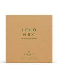 Презервативы LELO HEX Condoms Organic 36 Pack, тонкие и суперпрочные SX3045 фото