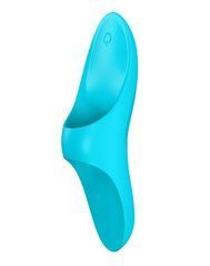 Вибратор на палец Satisfyer Teaser Light Blue SO5421 фото