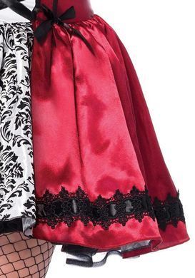 Еротичний костюм Червоної шапочки Leg Avenue Gothic Red Riding Hood 1X&ndash;2X, сукня, накидка SO9126 фото