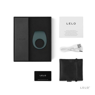 Эрекционное кольцо с вибрацией LELO Tor 2 Green SO8120 фото