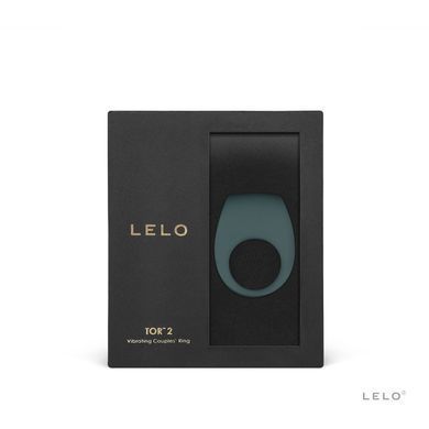 Эрекционное кольцо с вибрацией LELO Tor 2 Green SO8120 фото
