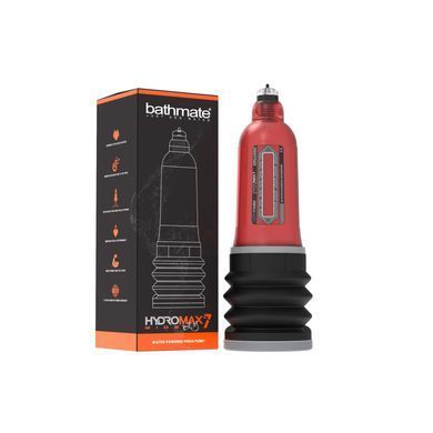 Гидропомпа Bathmate Hydromax 7 WideBoy Red (X30) для члена длиной от 12,5 до 18см, диаметр до 5,5см SO1960 фото
