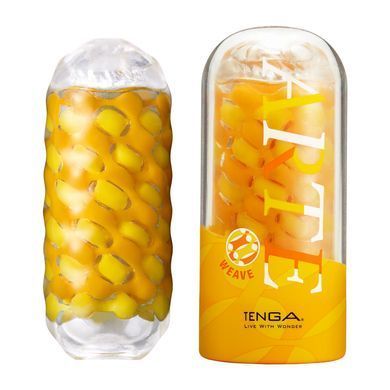 Мастурбатор Tenga ARTE WEAVE, зі щільними вставками для стимуляції, плетена текстура SX2288 фото