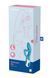 Вибратор кролик с тройным отростком Satisfyer Embrace me Turquoise, 2 мотора, диаметр 3,6 см SO6284 фото 7