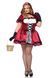 Еротичний костюм Червоної шапочки Leg Avenue Gothic Red Riding Hood 1X&ndash;2X, сукня, накидка SO9126 фото 6