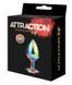 Металлическая анальная пробка MAI Attraction Toys №74 Rainbow SO6040 фото 5