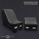 Секс-кресло с подушками Master Series Kinky Sex Lounge with Cushions - Black SX1192 фото 9