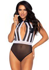 Костюм рефери Leg Avenue Roleplay Bedroom Referee One size, свисток SO8603 фото
