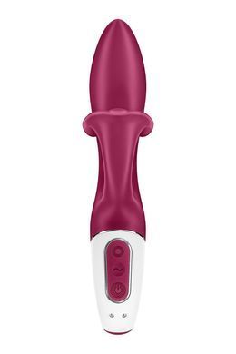 Вібратор-кролик із потрійним відростком Satisfyer Embrace me Berry, 2 мотори, діаметр 3,6 см SO6285 фото