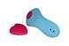 Вибратор в трусики FairyGasm HeartGem blue, на магните, пульт ДУ SX0628 фото 3