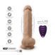 Фаллоимитатор с вибрацией SilexD Vetus Vibro Flesh (MODEL 1 size 8in) + LRS, двухслойный, диаметр 4, SO8213 фото 7