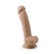 Фаллоимитатор с вибрацией SilexD Vetus Vibro Flesh (MODEL 1 size 8in) + LRS, двухслойный, диаметр 4, SO8213 фото 1