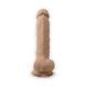Фаллоимитатор с вибрацией SilexD Vetus Vibro Flesh (MODEL 1 size 8in) + LRS, двухслойный, диаметр 4, SO8213 фото 3