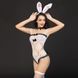 Еротичний костюм зайчика "Малятко Черрі" One Size White SO3697 фото 3
