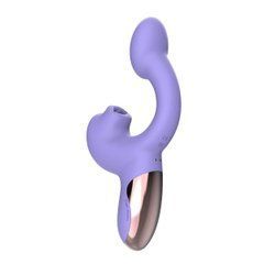 Смарт-вибратор Magic Motion Ponder Purple, двойная стимуляция, виброяйцо+язычок для клитора SX3228 фото
