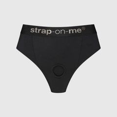 Трусики з фіксацією дилдо Strap-On-Me Harness Lingerie Idole - XS - Black SX3522 фото