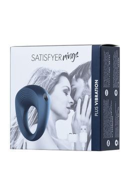 Эрекционное виброкольцо Satisfyer Power Ring, классическая форма, перезаряжаемое, мощное SO2738 фото