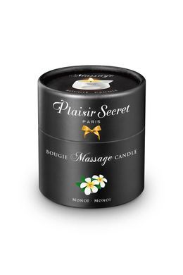 Массажная свеча Plaisirs Secrets Monoi (80 мл) подарочная упаковка, керамический сосуд SX4868 фото