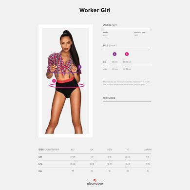 Obsessive Worker Girl L/XL SO7734 фото