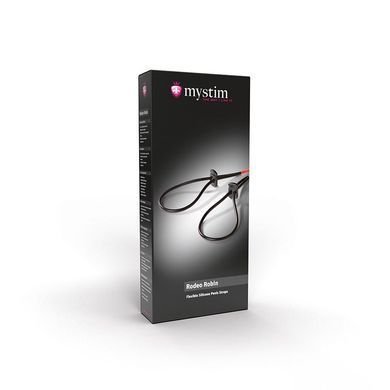 Утяжка для пеніса Mystim Rodeo Robin, пара силіконових струмопровідних ласо SO2975 фото