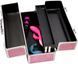 Большой кейс для хранения секс-игрушек BMS Factory Large Lokable Vibrator Case Pink, кодовый замок SO8900 фото 5