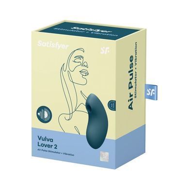 Вакуумный вибратор Satisfyer Vulva Lover 2 Blue SO6711 фото
