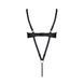 Боди из экокожи CELINE BODY black XXL/XXXL &mdash; Passion: с доступом, открытый SO6405 фото 6