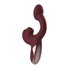 Смарт-вибратор Magic Motion Ponder Red, двойная стимуляция, виброяйцо+язычок для клитора SX3230 фото