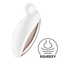 Вибратор для наружной стимуляции Satisfyer Spot On 2 White, очень мощный, гибкий отросток SX0578 фото