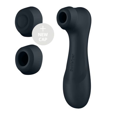 Вакуумный клиторальный стимулятор Satisfyer Pro 2 Generation 3 with Liquid Air Connect App Dark Grey SO8404 фото