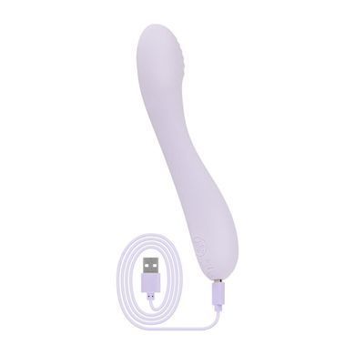 Вибратор точки G Good Vibes Only &ndash; SOFI G-Spot Vibrator Soft Silicone &ndash; Purple, гибкий, 10 режимов SX3075 фото