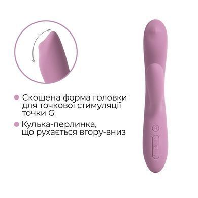 Смарт вибратор-кролик с жемчужной стимуляцией точки G Svakom Trysta Neo SX0726 фото