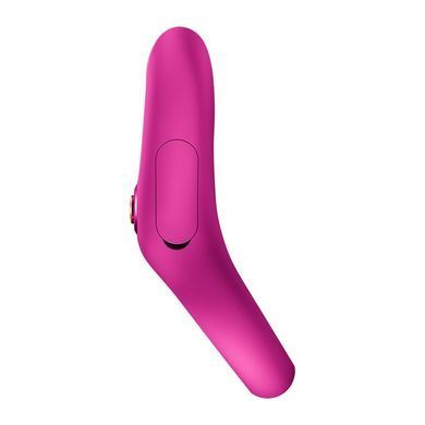 Эрекционное виброкольцо с двойной стимуляцией клитора Fun Factory NŌS CLASSIC Magenta, 2 мотора SX3697 фото