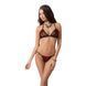 Комплект белья MELISSA BIKINI black L/XL - Passion: лиф со шнуровкой и трусики стринги EL15901 фото 1