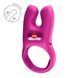 Эрекционное виброкольцо с двойной стимуляцией клитора Fun Factory NŌS CLASSIC Magenta, 2 мотора SX3697 фото 5