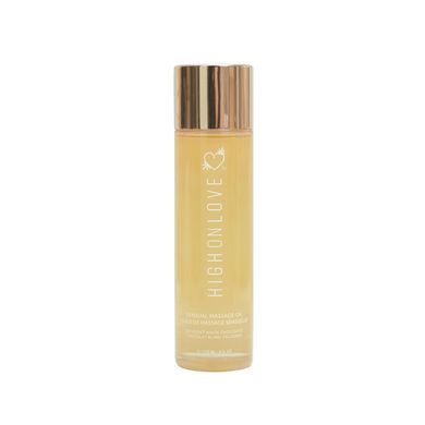 Массажное масло HighOnLove Massage Oil - Decadent White Chocolate (120 мл) с маслом семян конопли SO3056 фото
