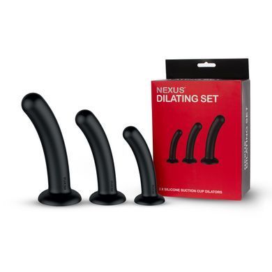 Набір дилдо Nexus Dilating Set (17 см, 15 см, 12,5 см) SX1341 фото