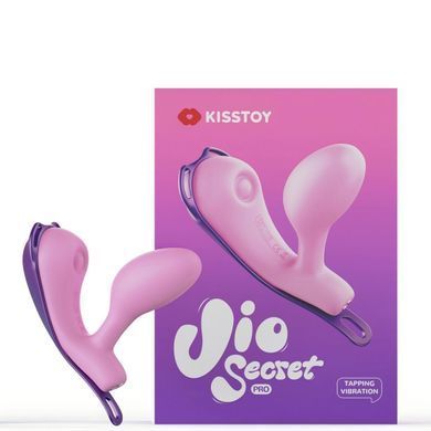 Смарт-виброяйцо со стимуляцией клитора KISSTOY Viosecret Pro, реагирует на сжатие, пояс для крепления SX3310 фото