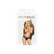 Трусики-бразилиана Penthouse Mermaid Fantasy L/XL Black, кружево, низкая посадка, ремешки, бантики SO6482 фото 3